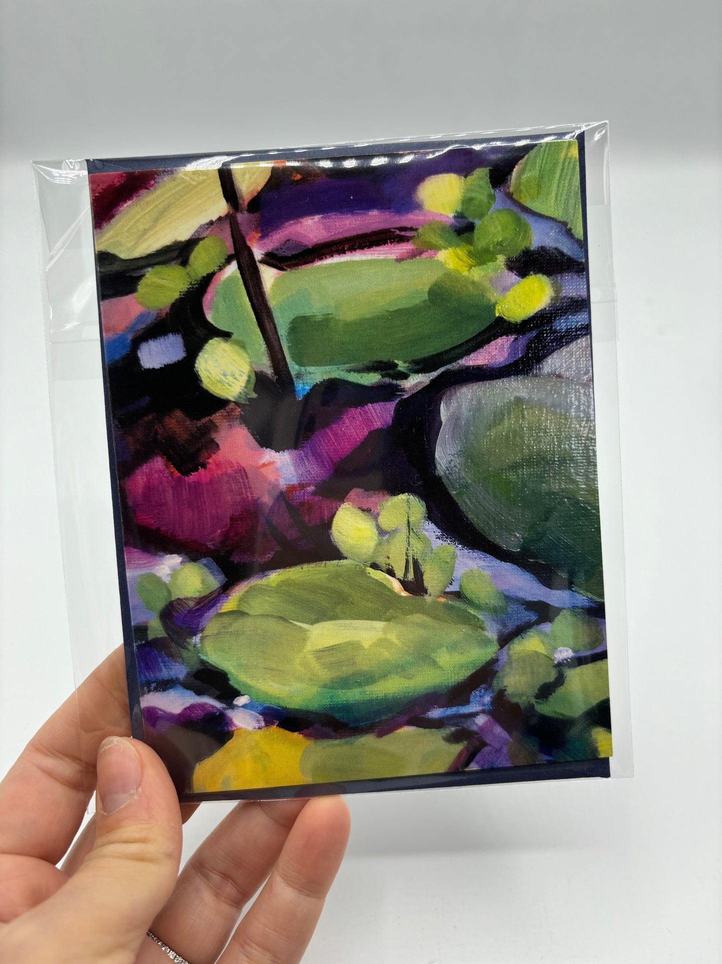 One Greeting Card- Colorful Detail