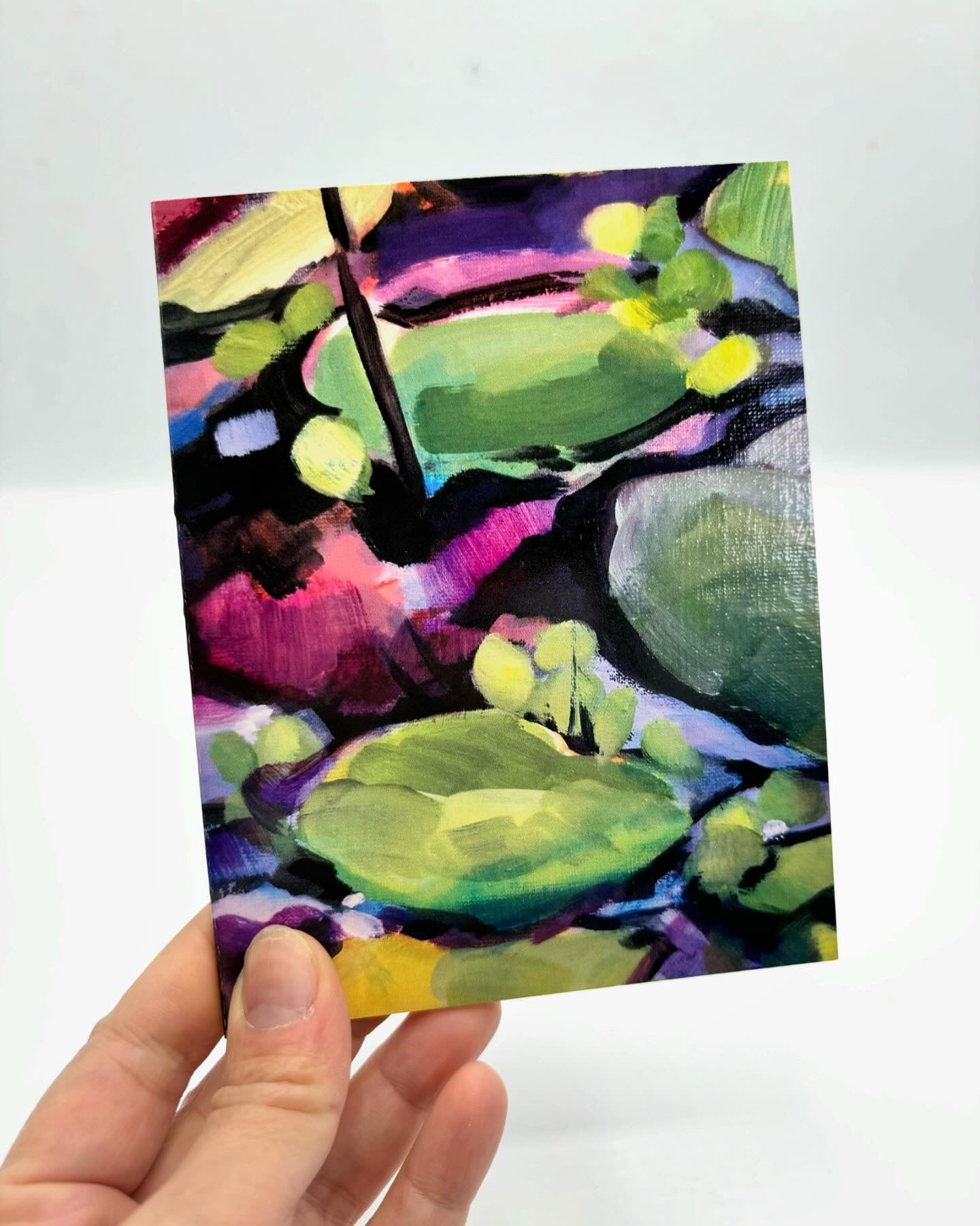 One Greeting Card- Colorful Detail