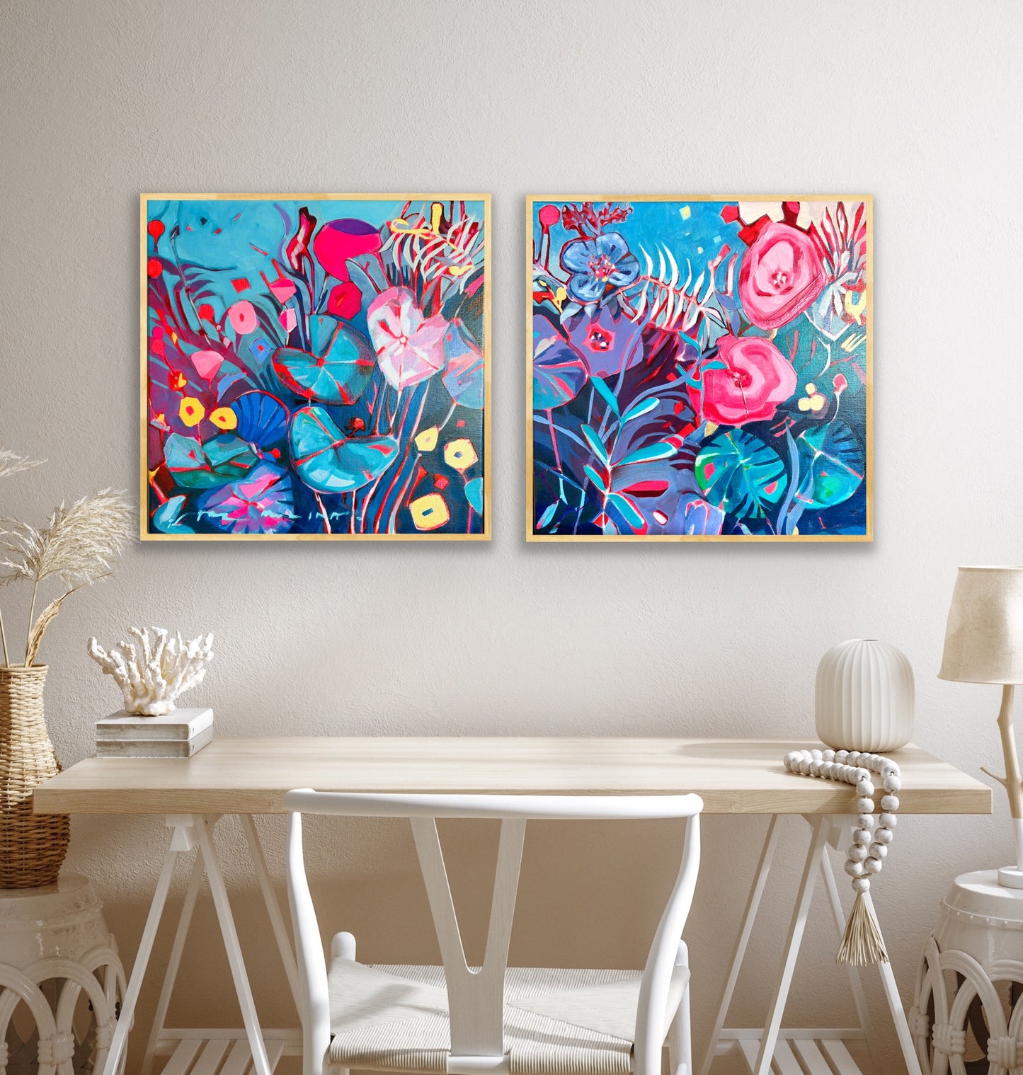 Half Full- Diptych