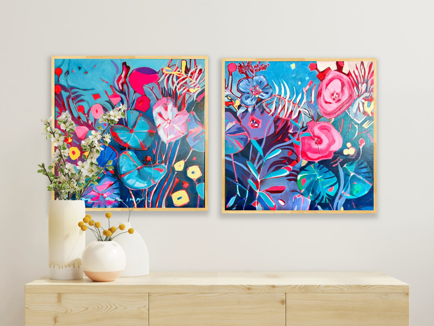 Half Full- Diptych