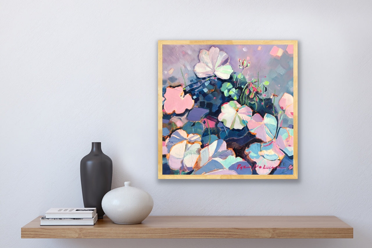 Peace & Romance on wall