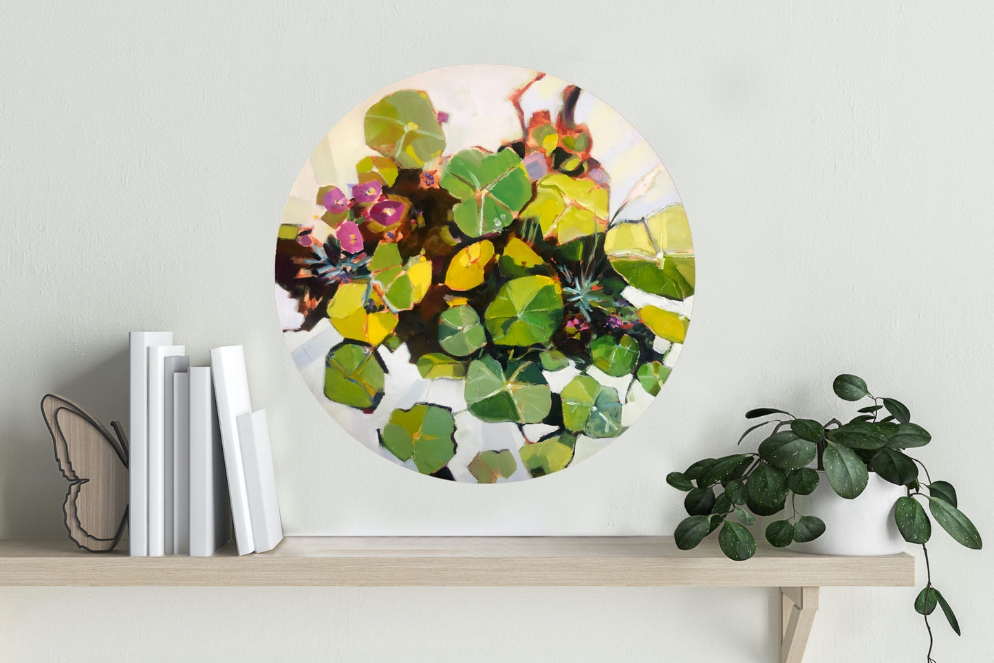 Unveiling Paradise - Oil on Canvas