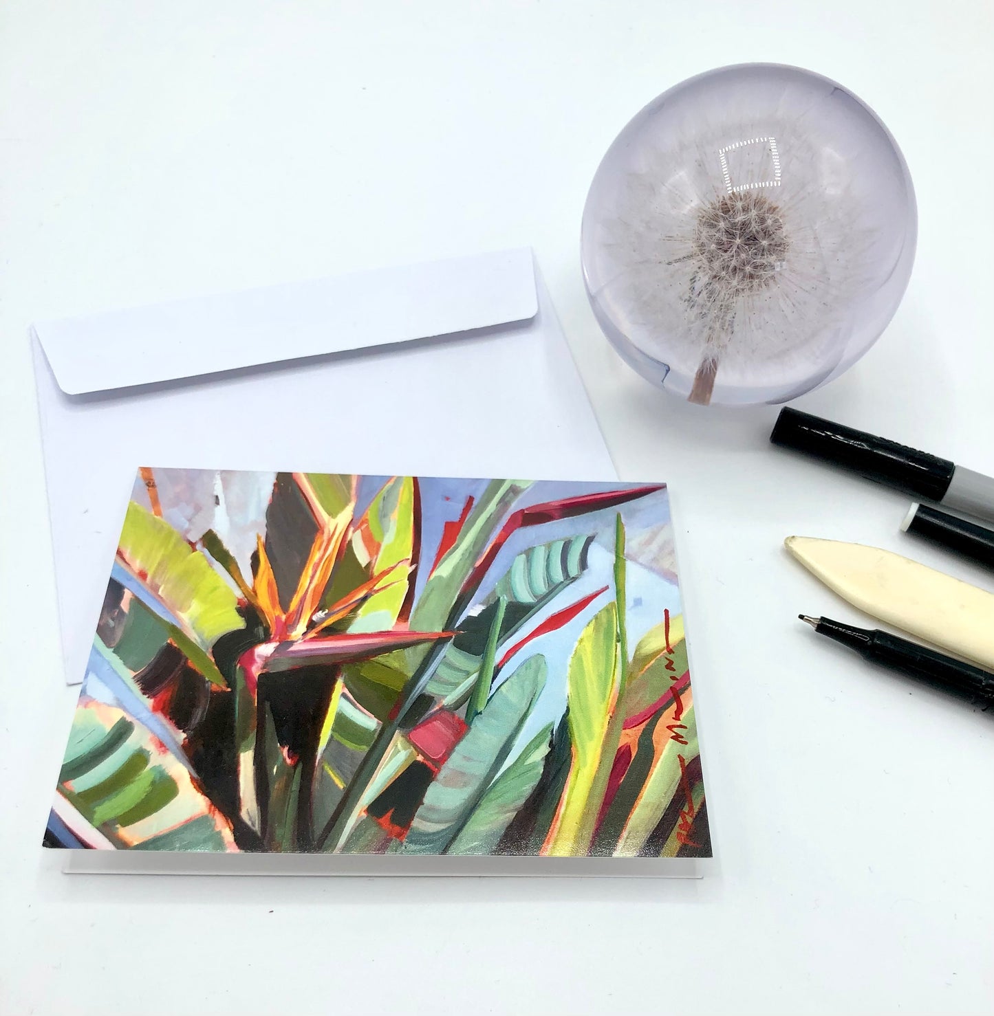 2 Greeting Cards- Set # 1 (Water Lilies & Morning Light)