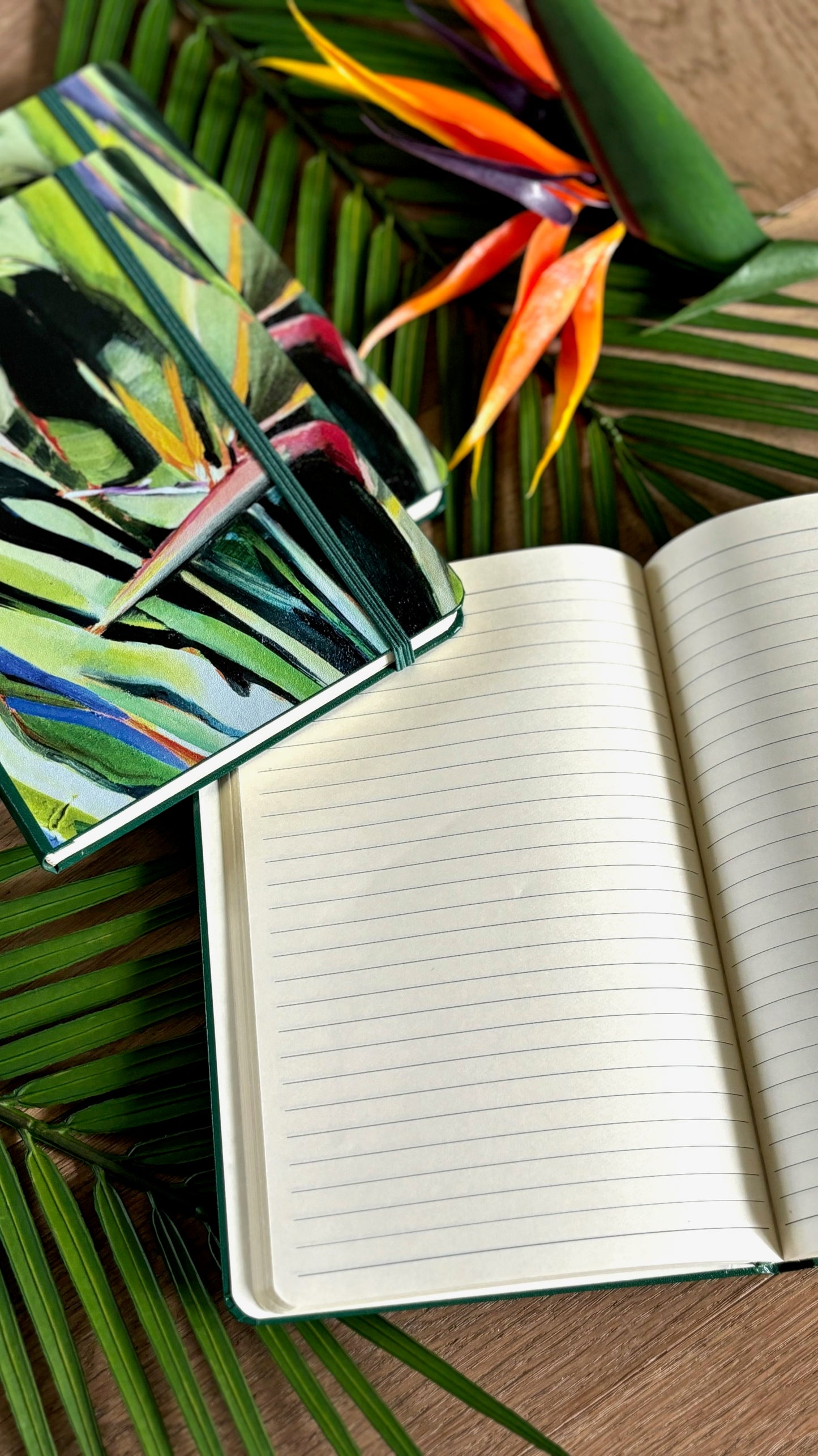 Paradise Notebook Open