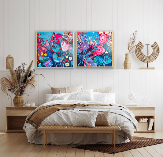 Half Full- Diptych