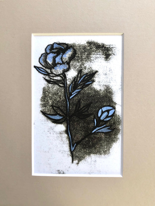Blue Peony